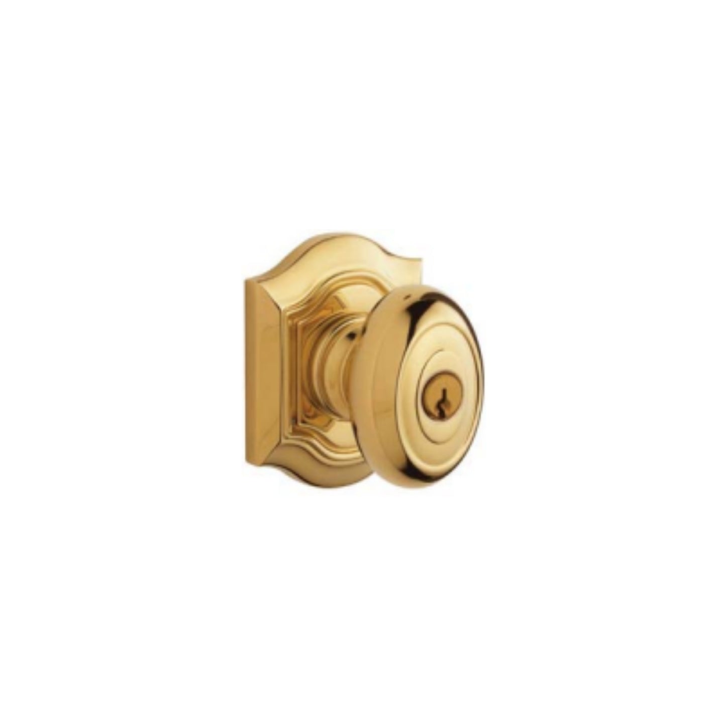 5237 Bethpage Keyed Knob Pre-Configured w Bethpage Rose