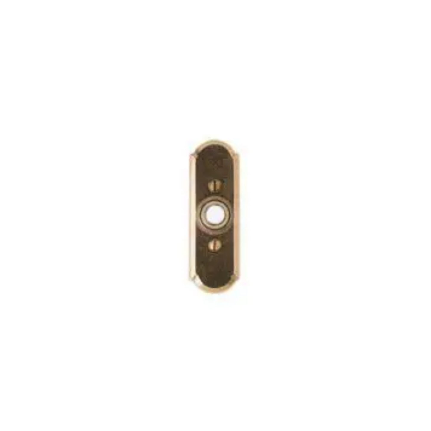 Arched Doorbell Button - 1 1/2" x 4 1/2"