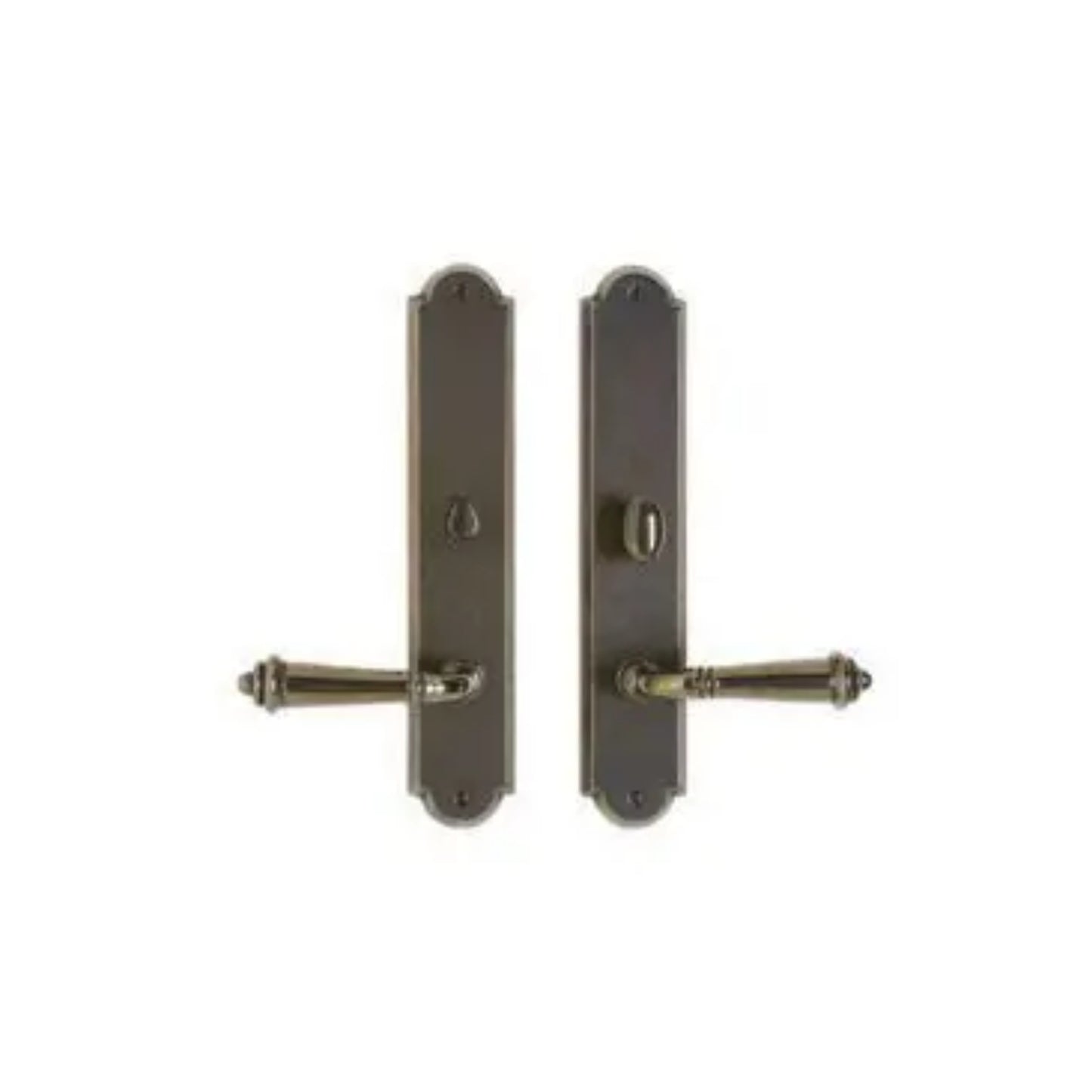 Arched Privacy Set - 2 1/2" x 13"