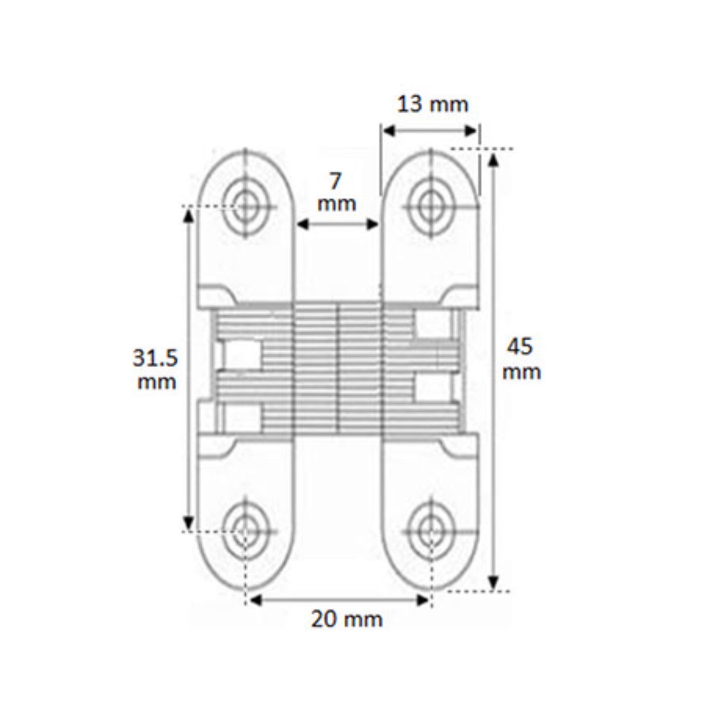 Concealed Hinge - 120 mm