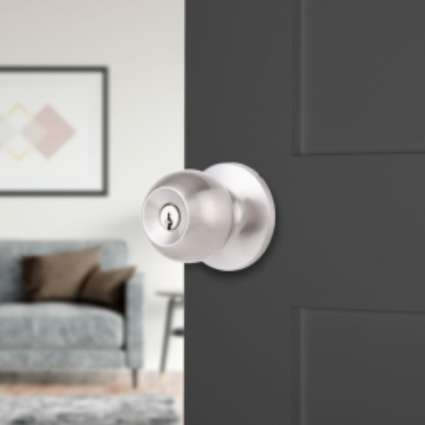 Brinks Ball Knob with PRO-GUARD