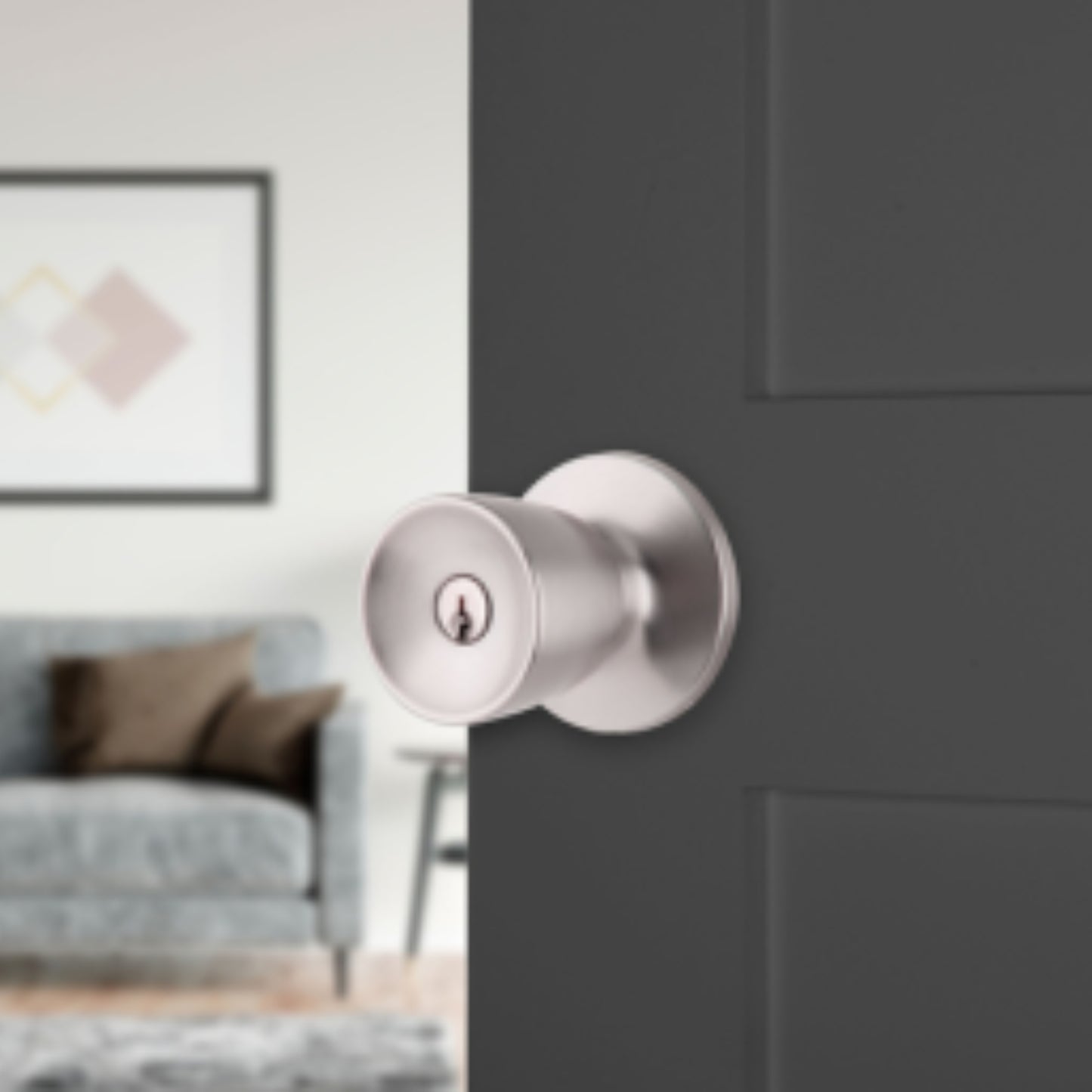 Brinks Tulip Knob with PRO-GUARD