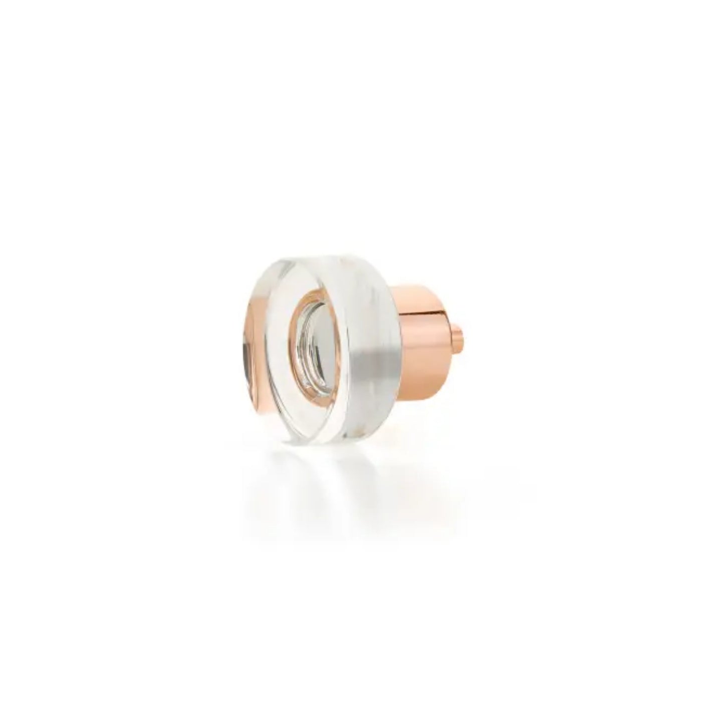 City Lights Round Disc Glass Knob