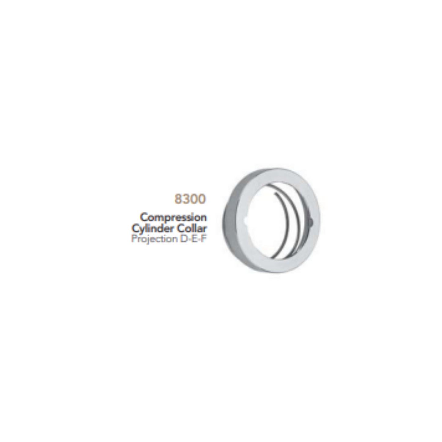 Cylinder Trim Compression Cylinder Collar