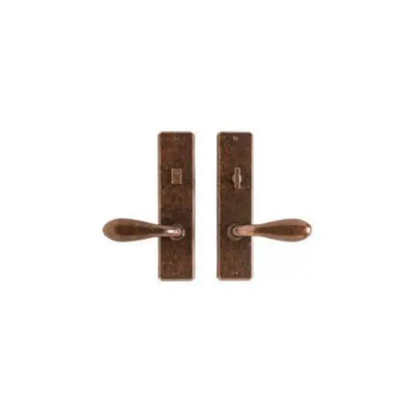 Hammered Privacy Set - 2 1/2" x 10"