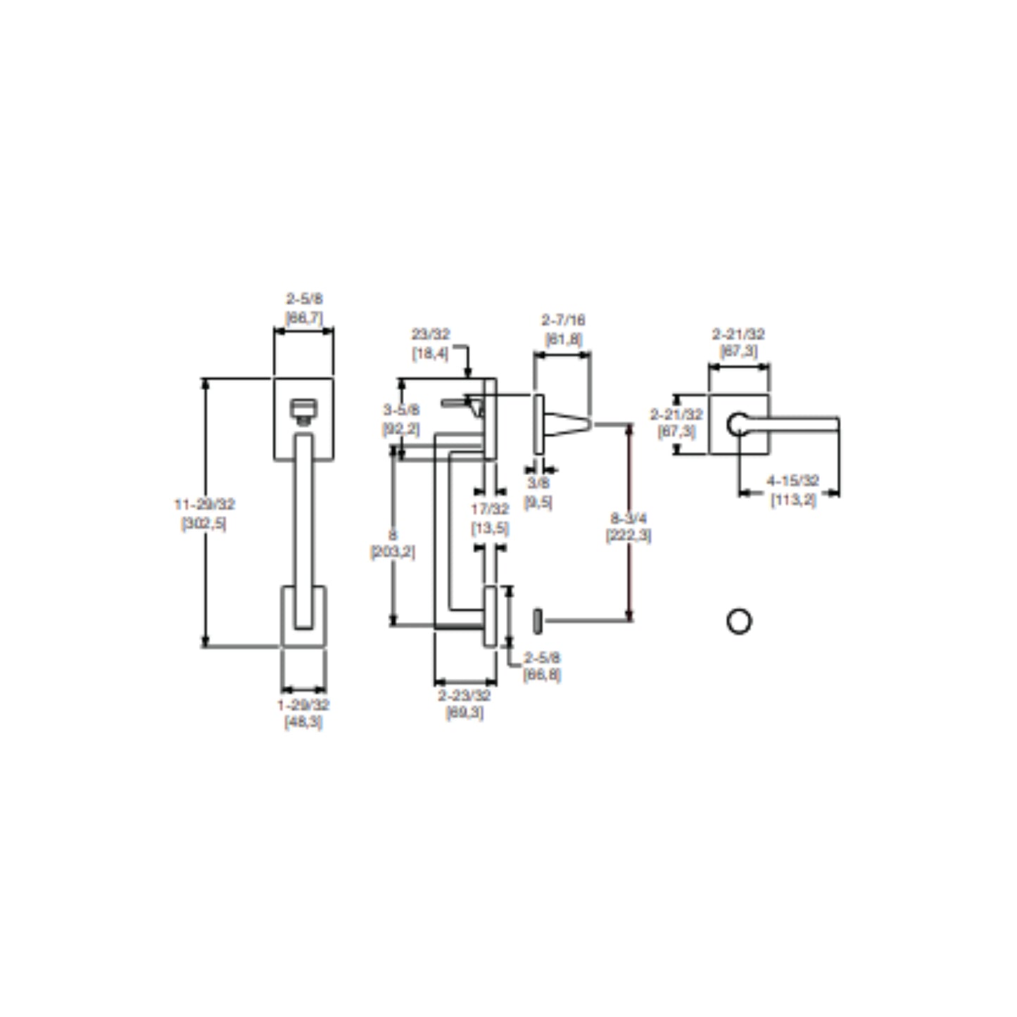 Minneapolis Handle Grip w 5261 Lever