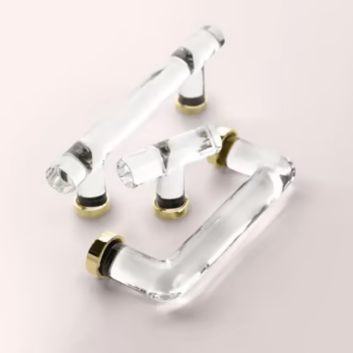 Modern Glass Cabinet T-Knob