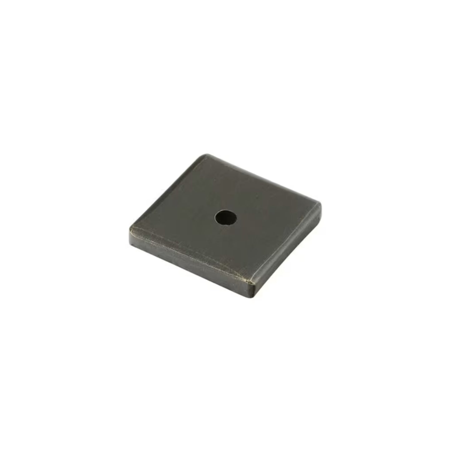 Sandcast Square Cabinet Backplate for Knob