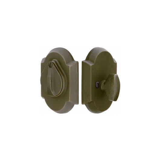 #1 Sandcast Bronze Deadbolt with Flap