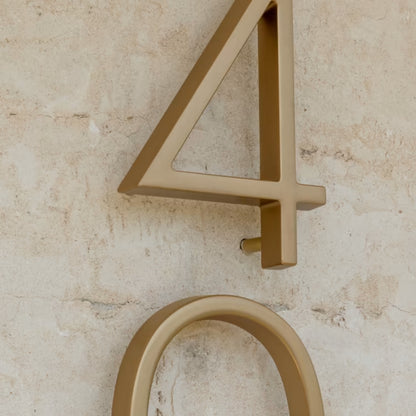 7" Modern House Numbers