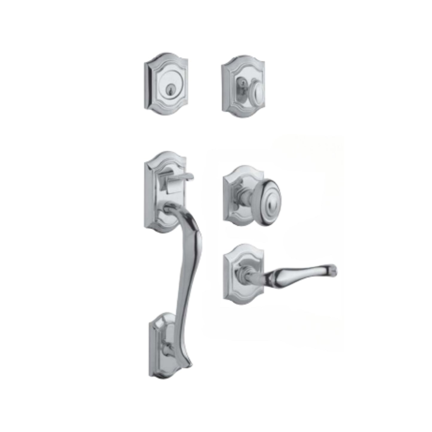 Bethpage Sectional Trim w 5077 Bethpage Knob or 5447V Bethpage Lever