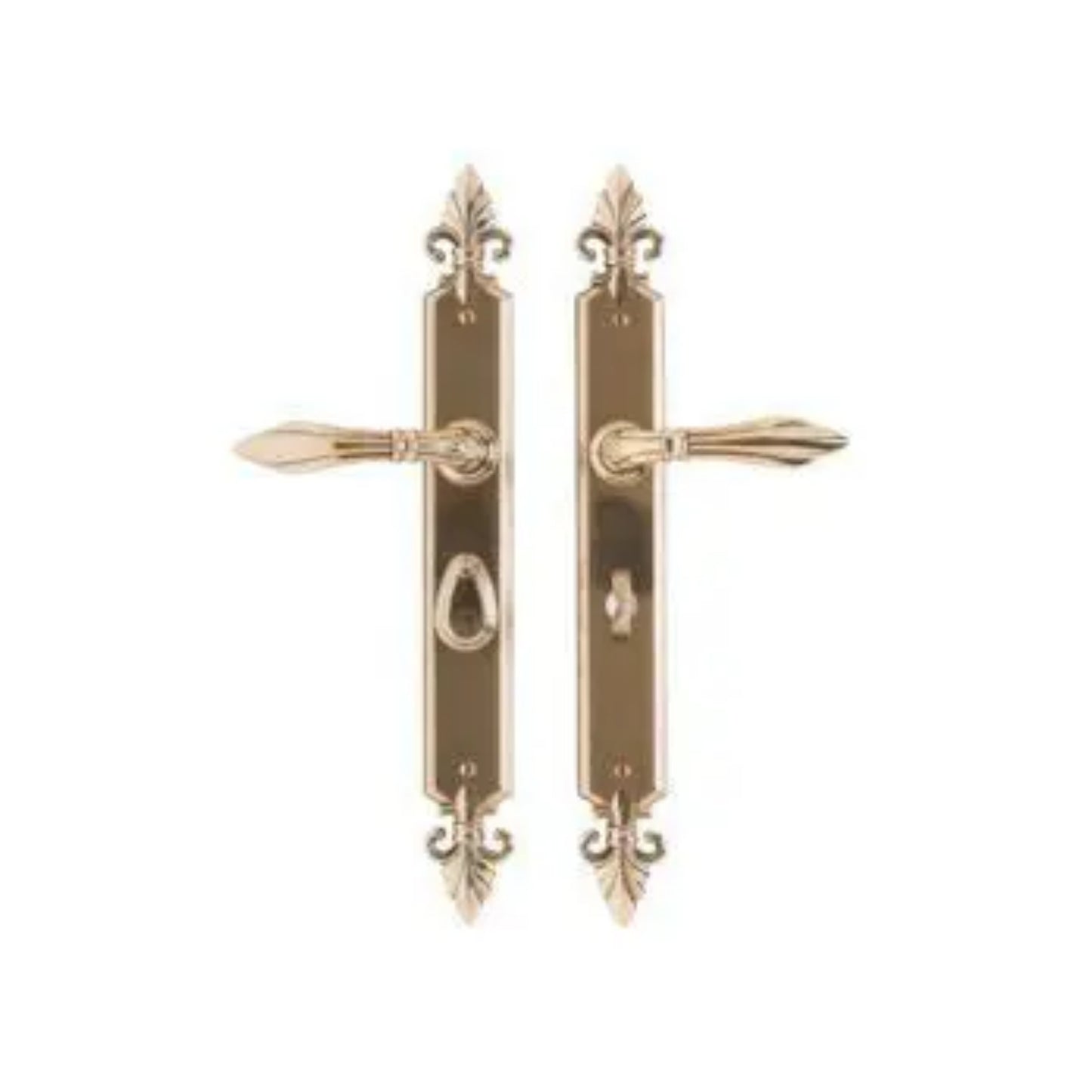 Bordeaux Multi-Point Entry Set - 2" x 17"