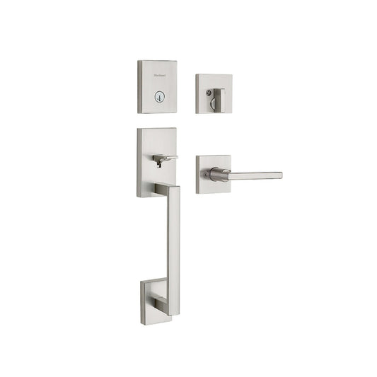 Cerradura Gatillo San Clemente Cilindro Sencillo Níquel Satinado SmartKey Security™