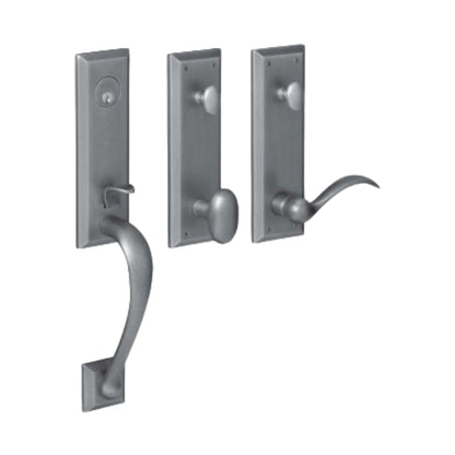 Cody ¾ Escutcheon Handleset Emergency Egress w 5024 Oval Knob or 5452V Beavertail Lever