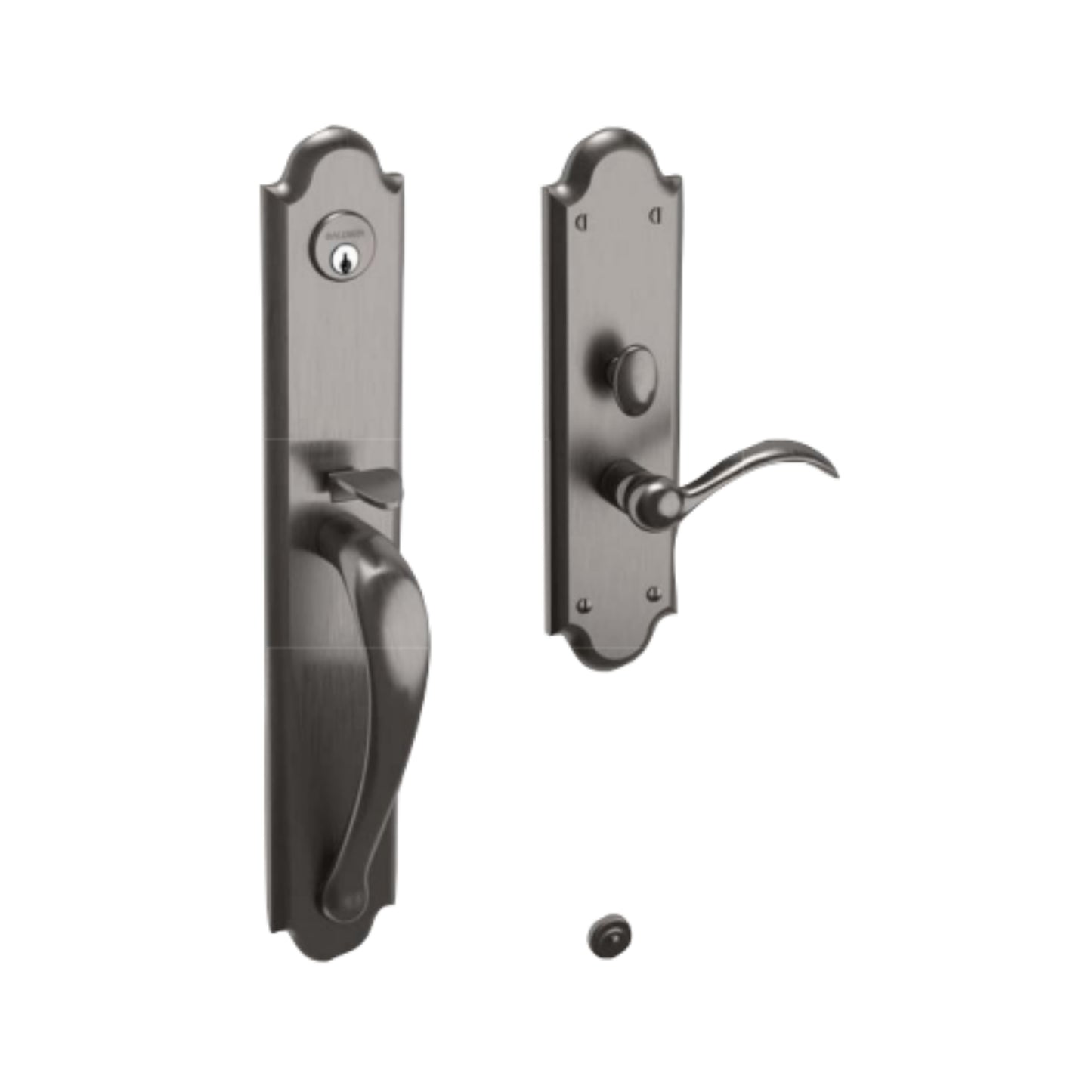 Entrance Trim Mortise Boulder Full Escutcheon