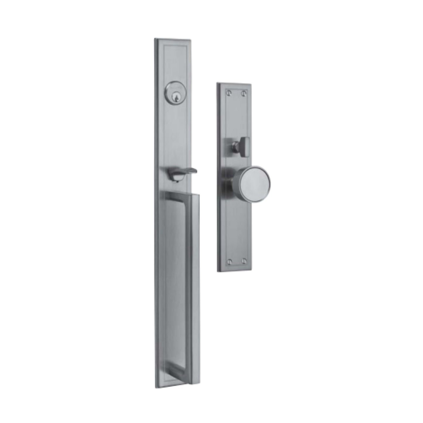 Entrance Trim Mortise Hollywood Hills Handleset