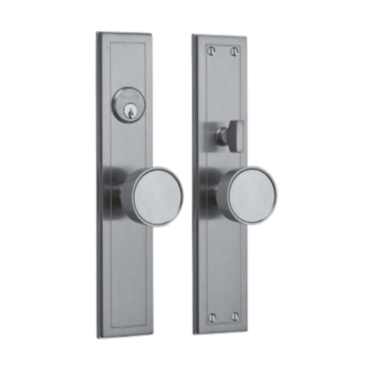 Entrance Trim Mortise Hollywood Hills Knob x Knob Trim