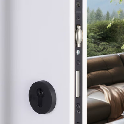 European Mortise Deadbolt with Integrated Roller Latch