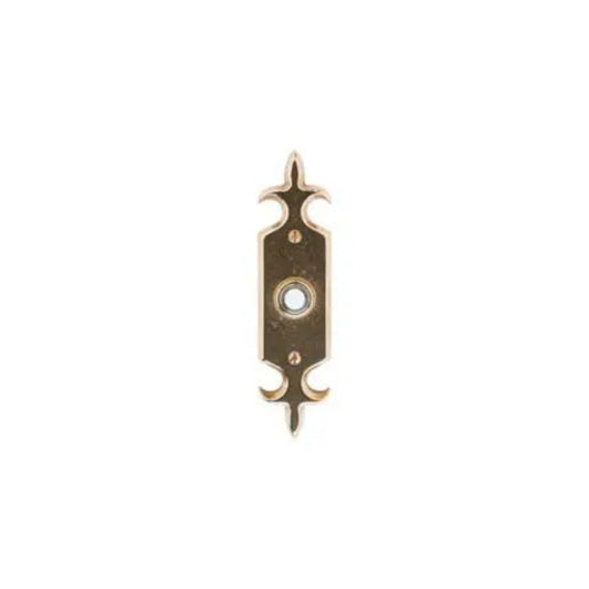 Fleur de Lis Doorbell Button