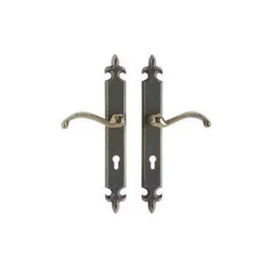 Fleur de Lis Multi-Point Entry Set - 2" x 15"