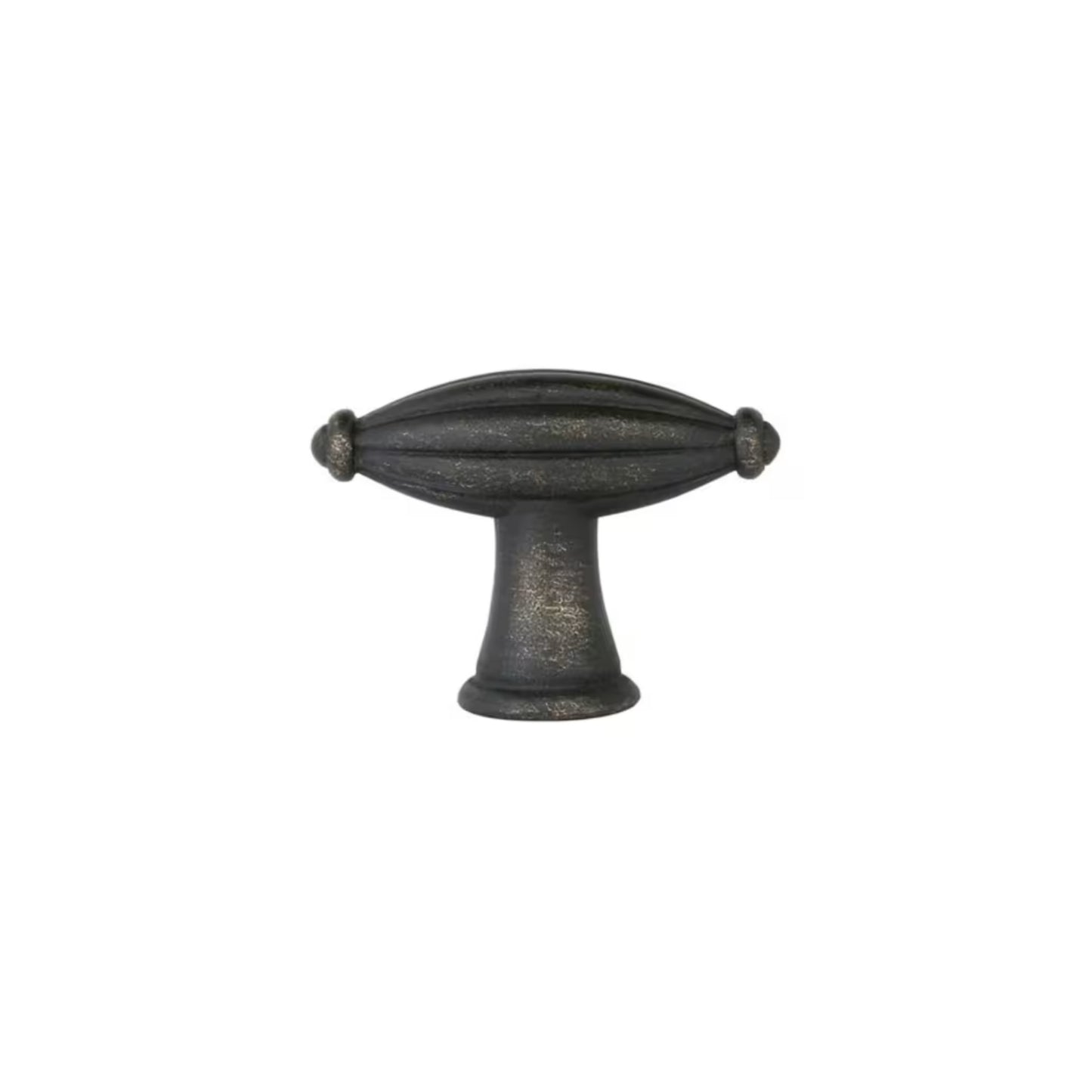 Fluted Finger Tuscany Bronze Cabinet Knob