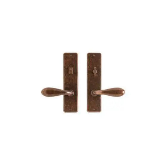 Hammered Privacy Set - 2 1/2" x 10"