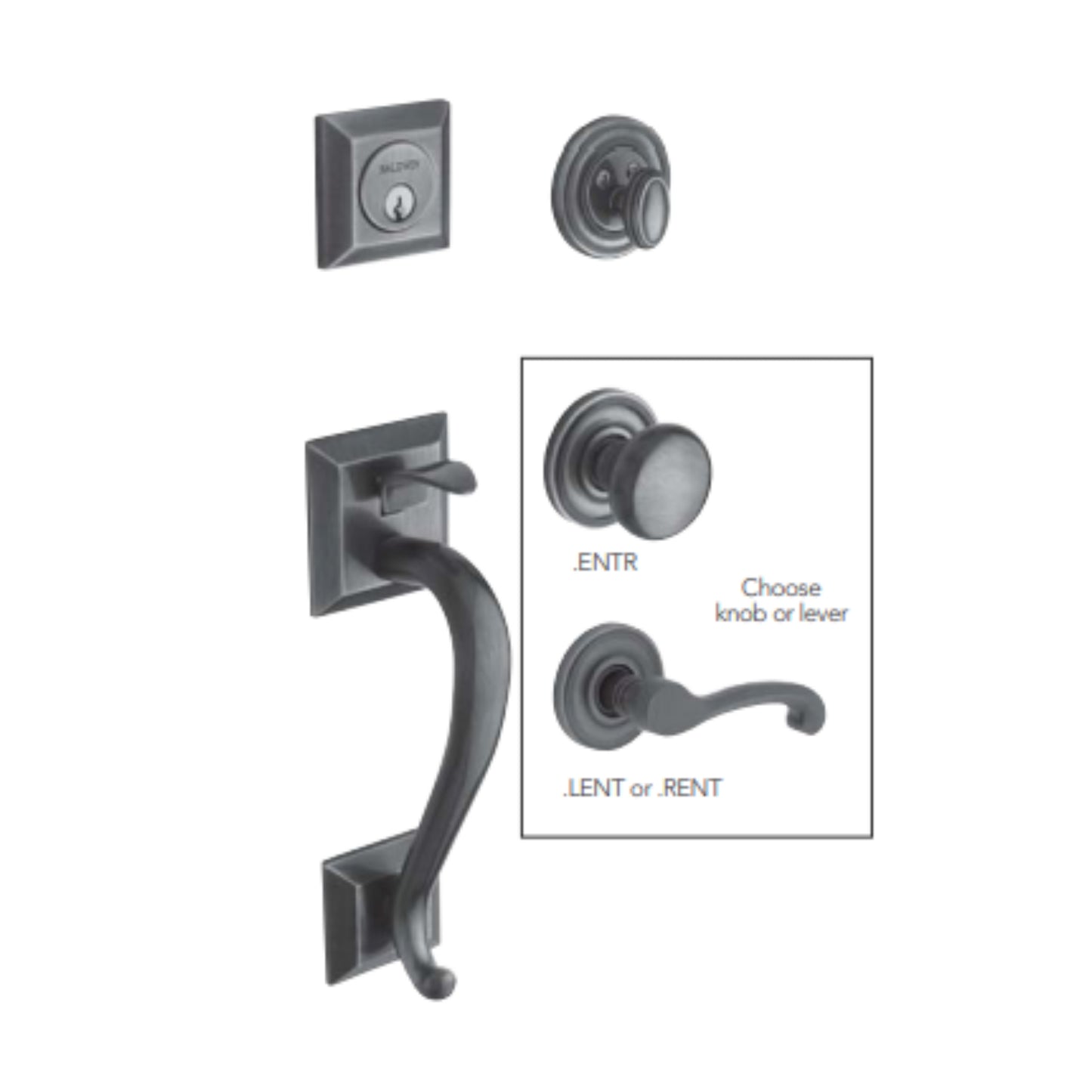 Madison® Sectional Trim w 5015 Classic Knob or 5445V Classic Lever