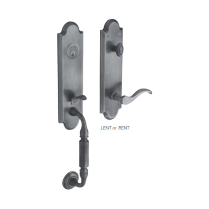 Manchester Emergency Egress Handleset w 5455V Wave Lever