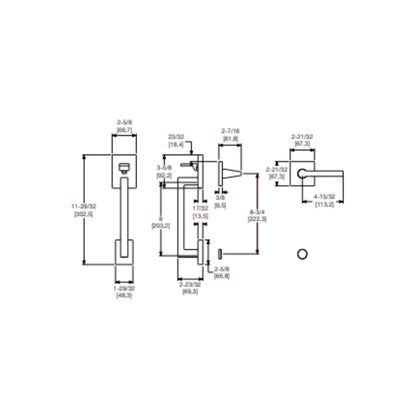 Minneapolis Handle Grip w 5261 Lever