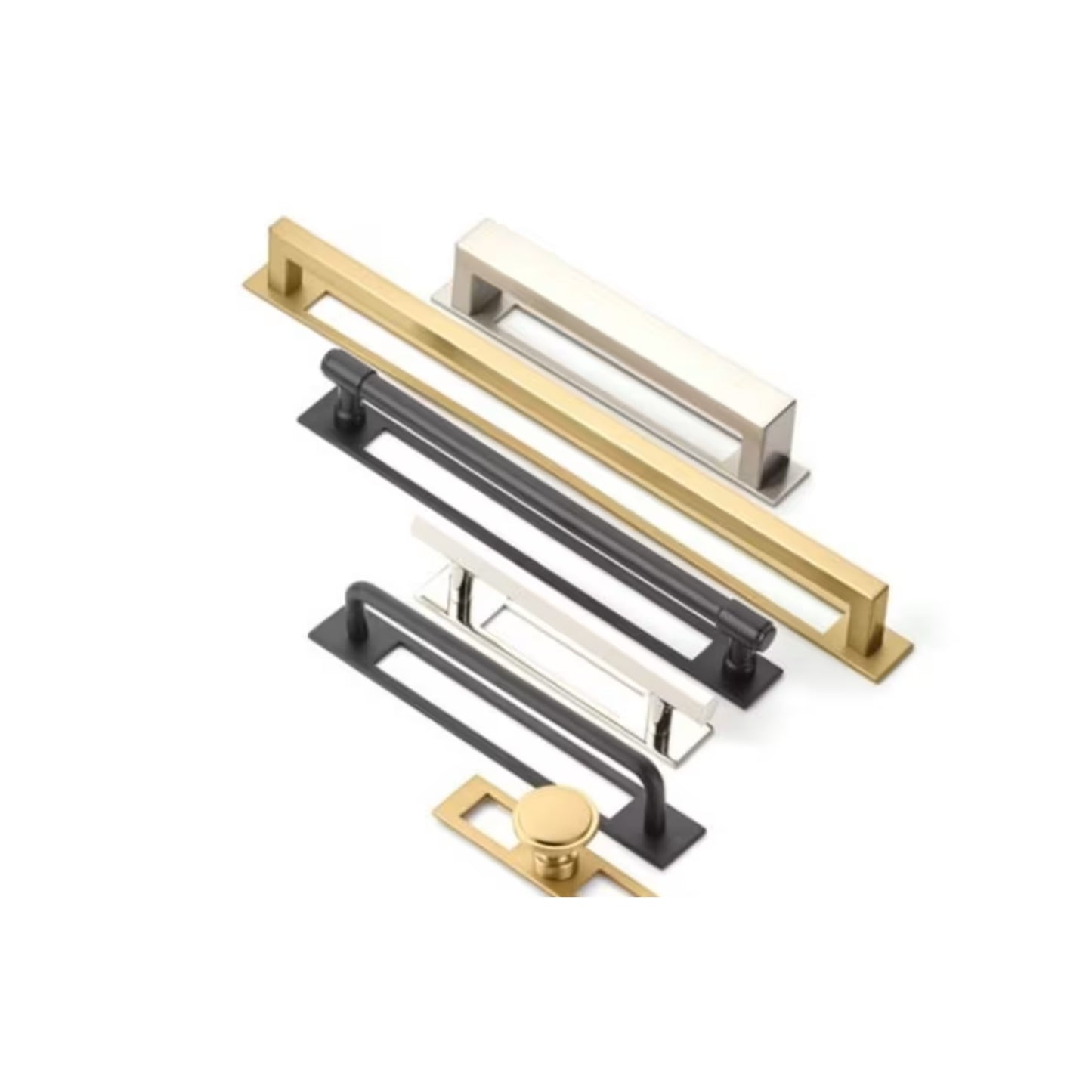 Modern Cabinet Backplate for Knob