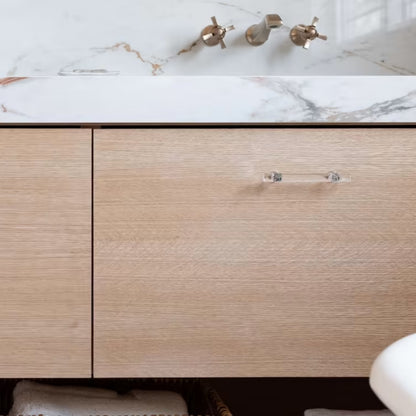 Modern Glass Bar Cabinet Pull