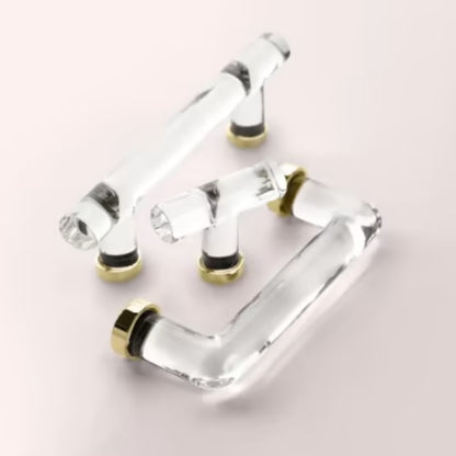 Modern Glass Cabinet T-Knob