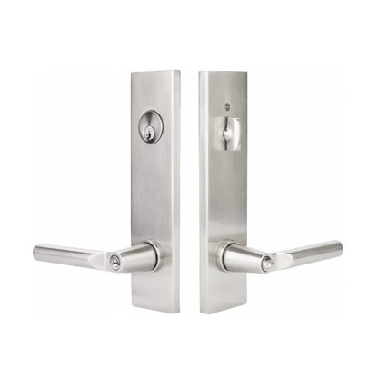 Modern Rectangular Two Point Lock