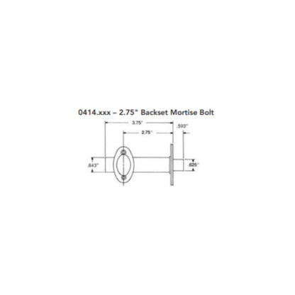Mortise, Bolt, Tubular Design