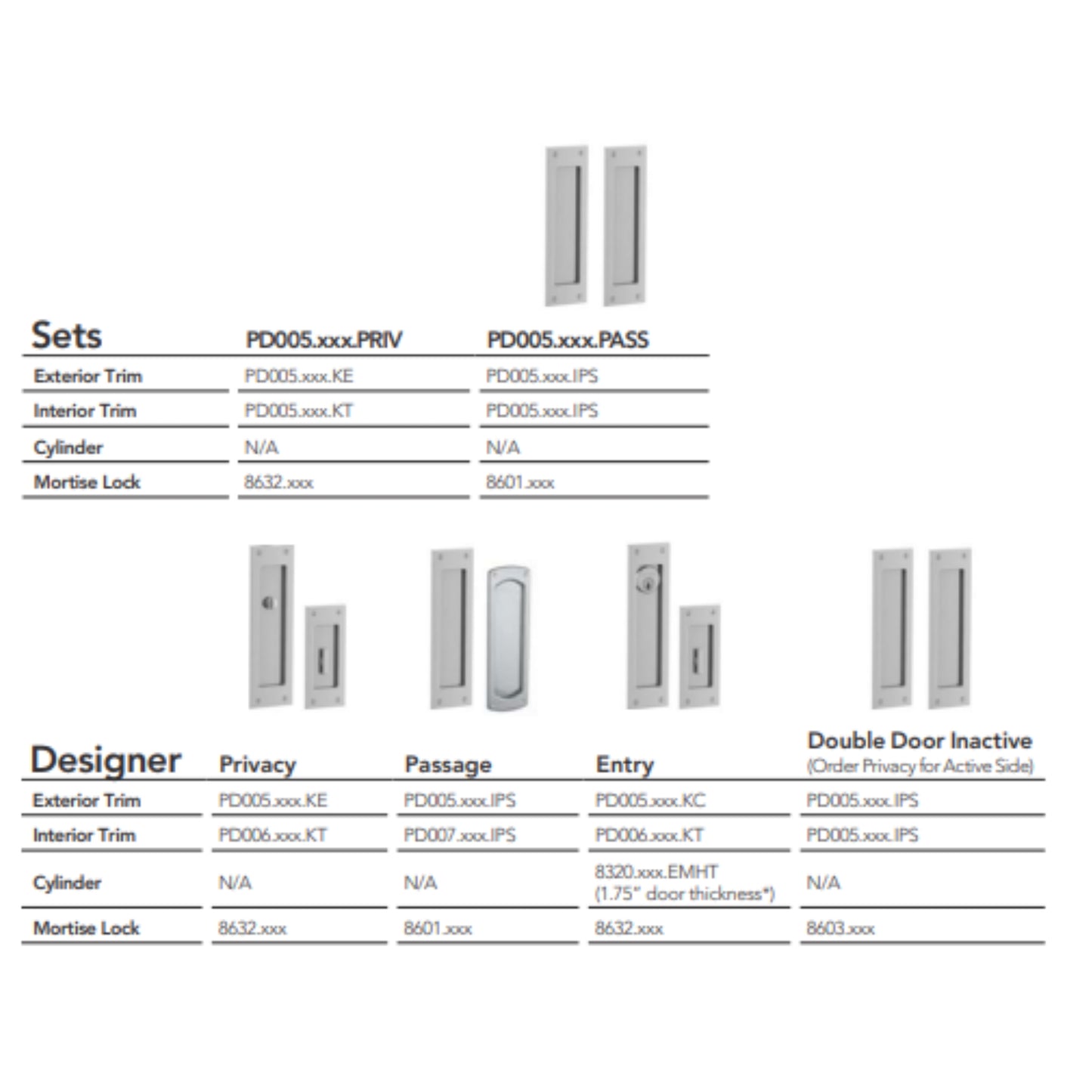 Pocket Doors Santa Monica Large