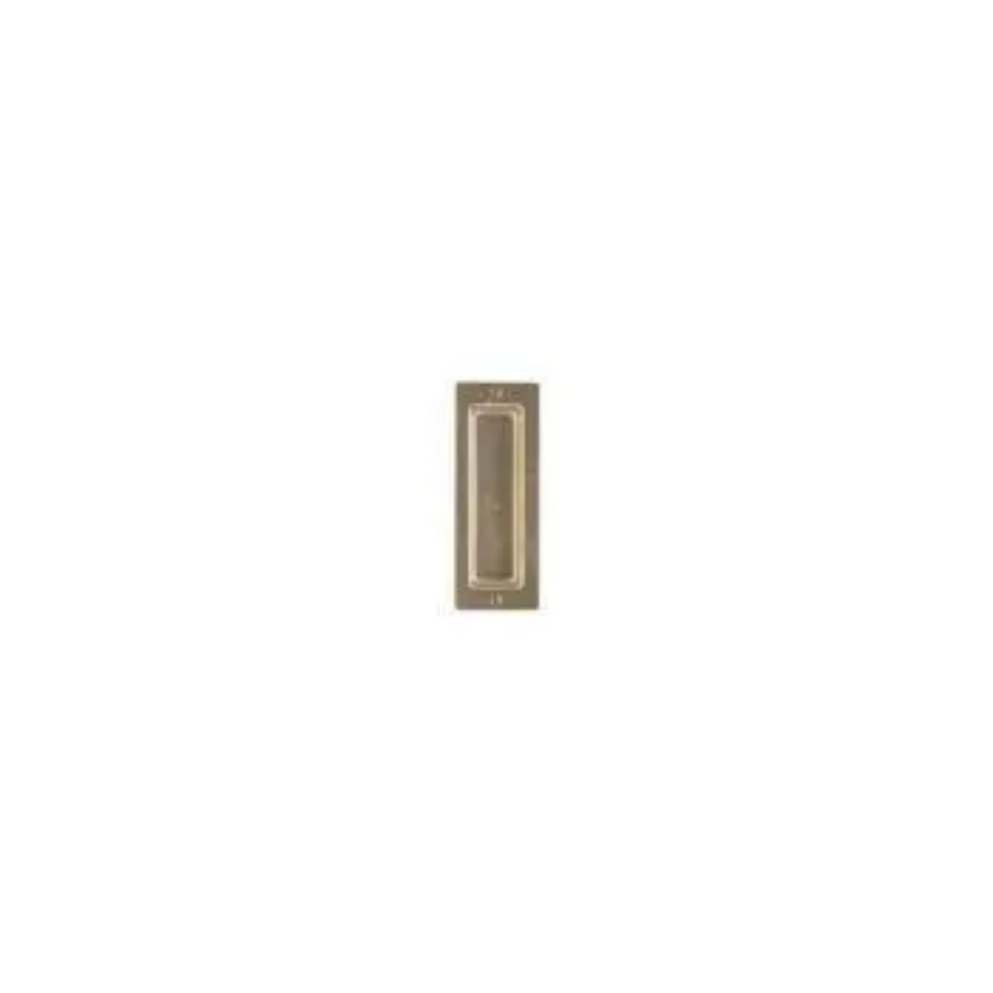 Rectangular Flush Pull - 2 1/4" x 6"