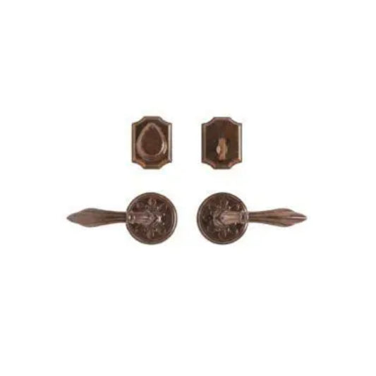 Round Bordeaux Entry Set - 3 1/4"