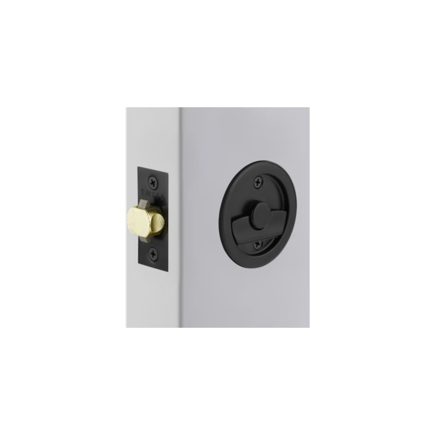 Round Pocket Door Tubular Lock