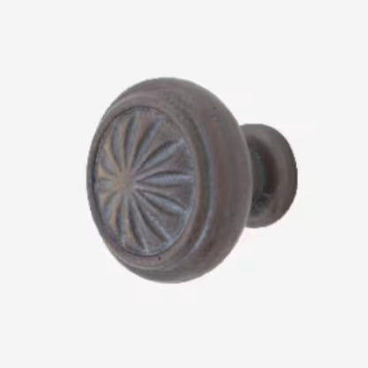 Round Sandcast Bronze Cabinet Knob