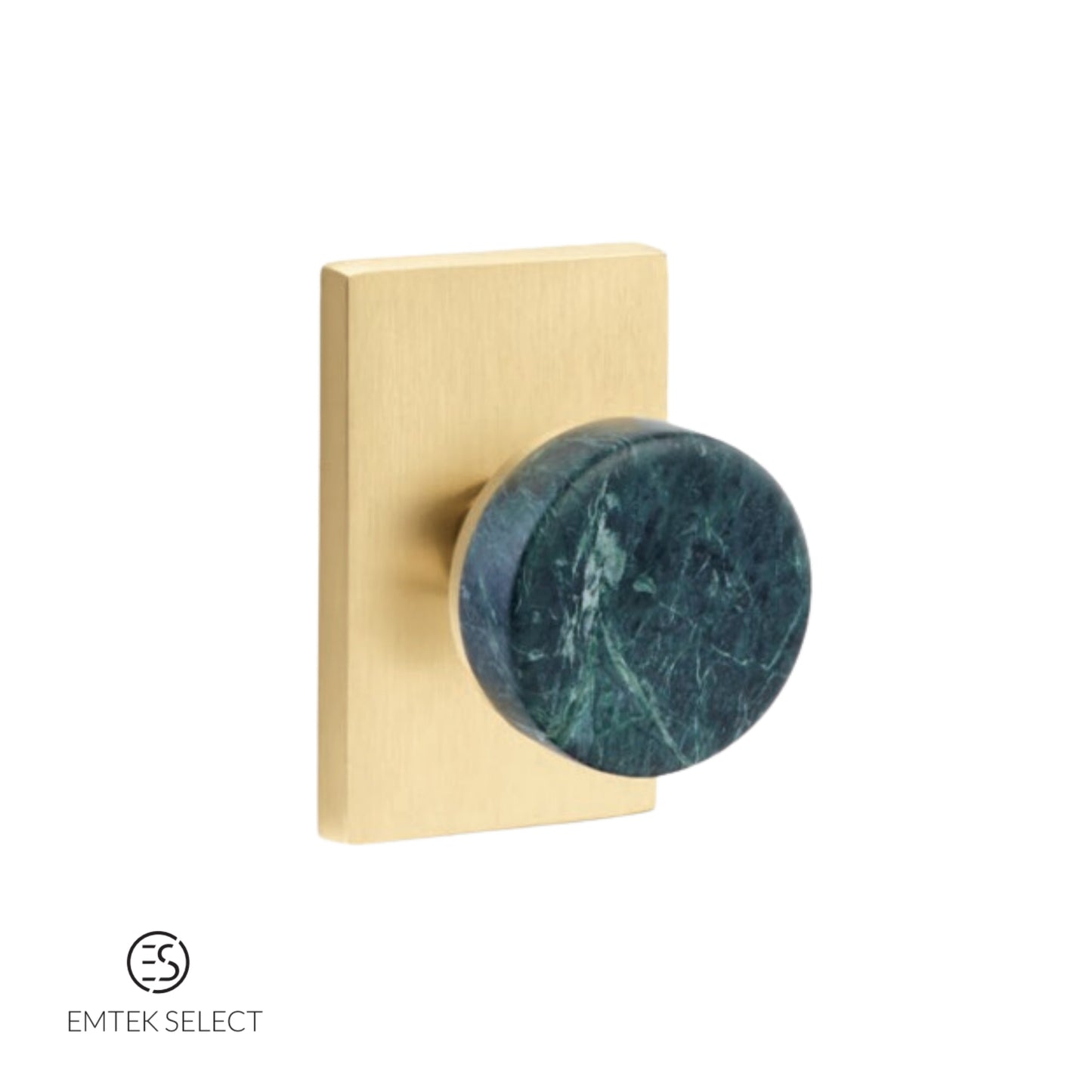 EMTEK Select Conical Green Marble Knob