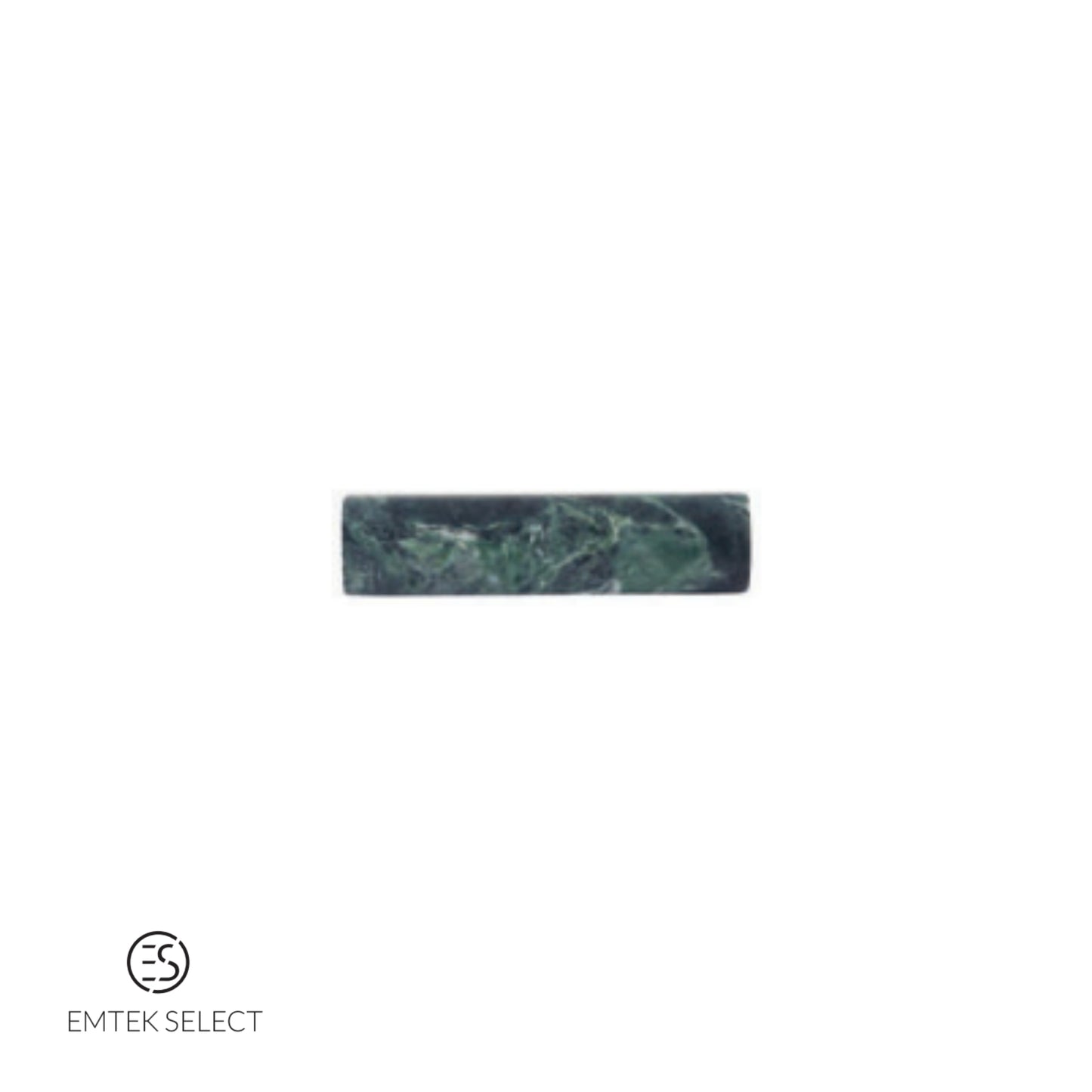 EMTEK Select Limited Release Finish Expansion L-Square Green Marble Lever