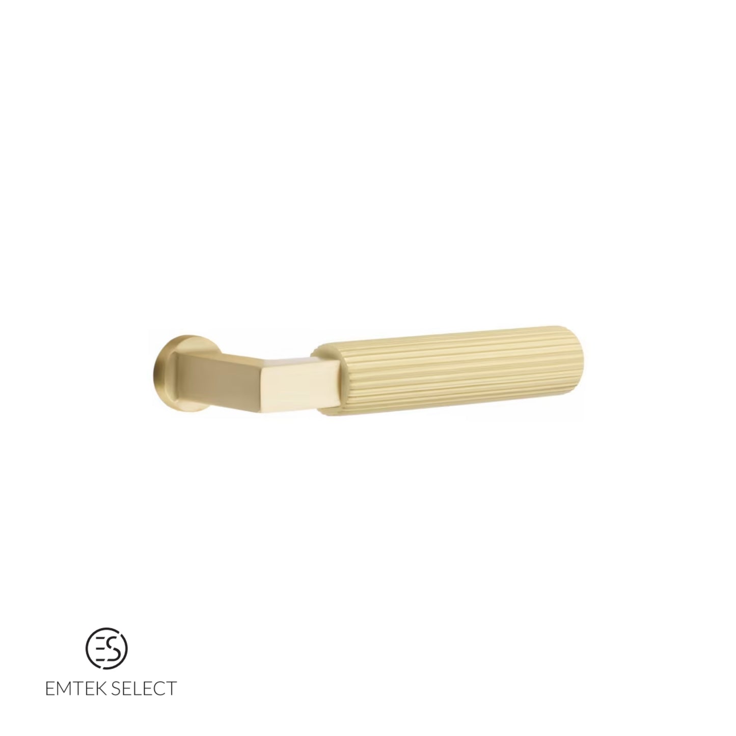 EMTEK Select L-Square Straight Knurled Lever