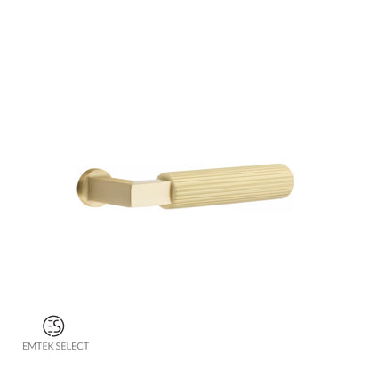 EMTEK Select L-Square Straight Knurled Lever