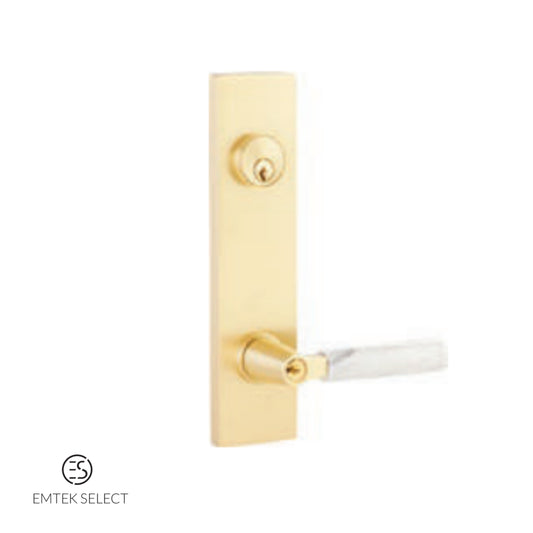 EMTEK Select Modern Rectangular Two Point Lockset