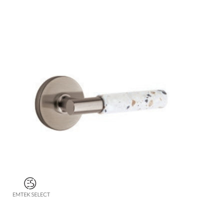 EMTEK Select Limited Release Finish Expansion T-Bar Light Terrazzo Lever