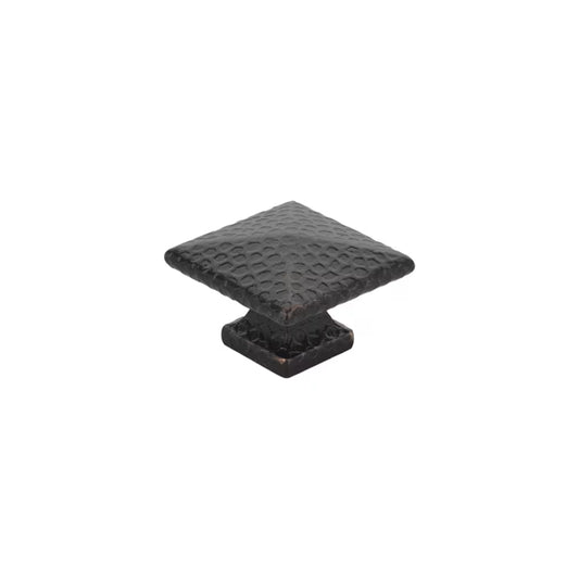 Square Dimpled Cabinet Knob