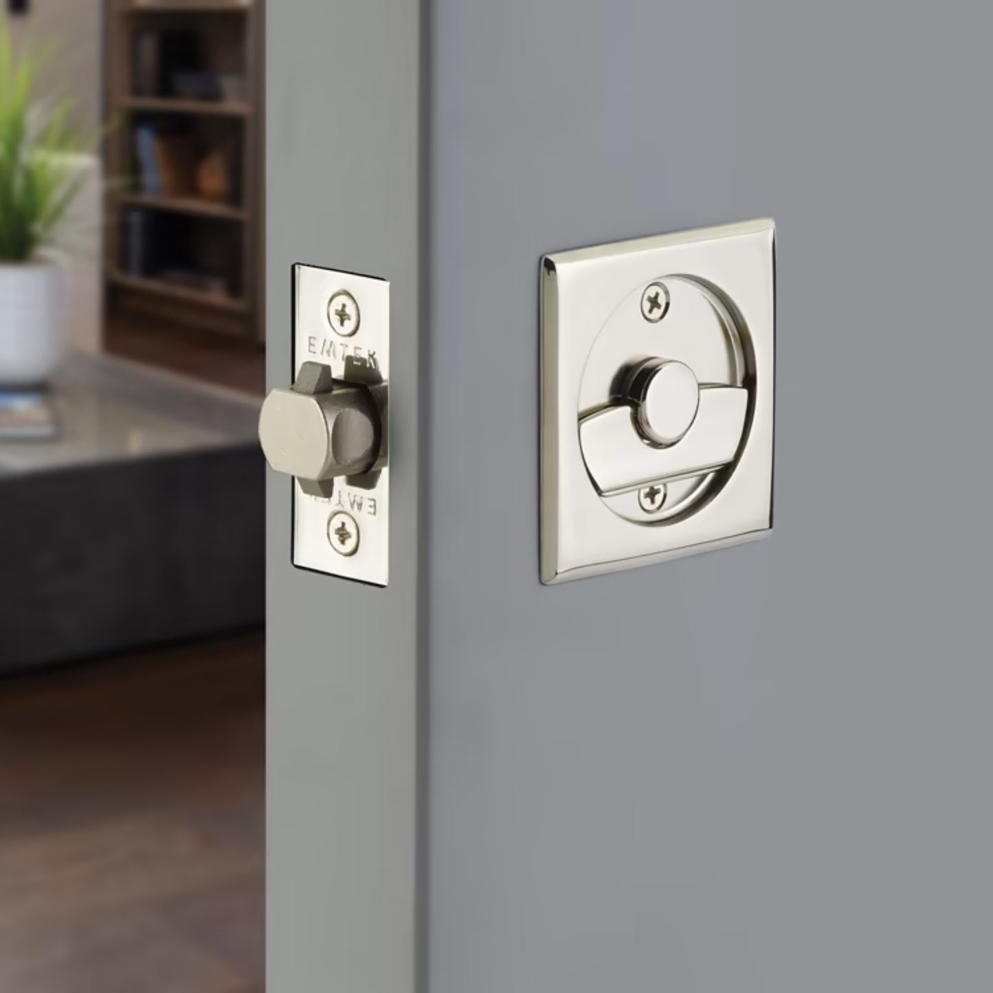 Square Pocket Door Tubular Lock