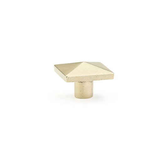 Square Sandcast Bronze Cabinet Knob
