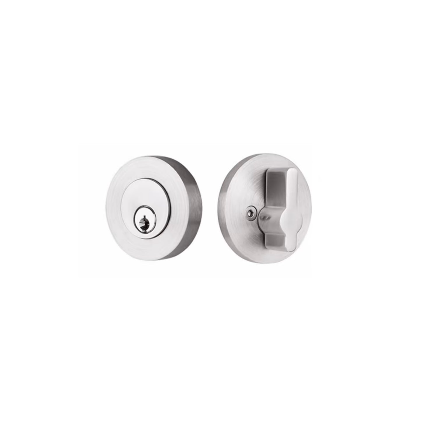 Stainless Steel Modern Disc Deadbolt