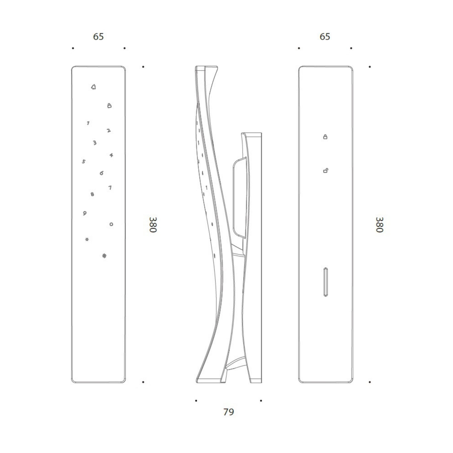 Cerradura Inteligente T66 ZHD